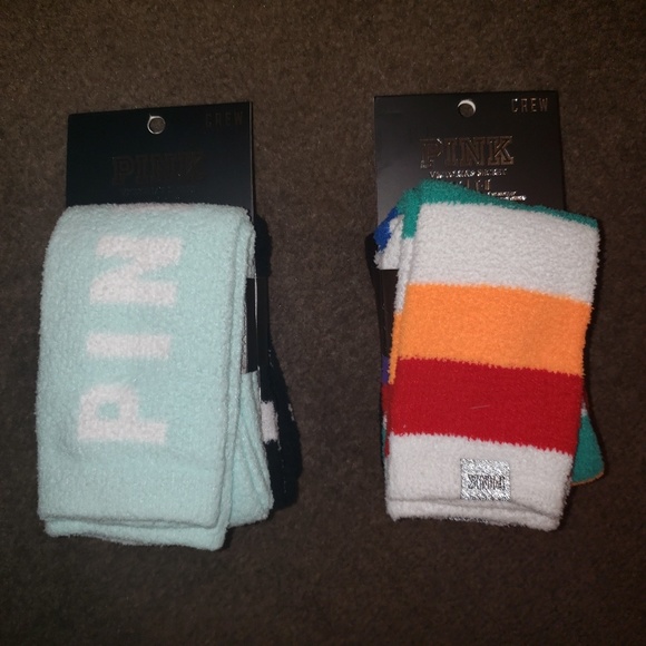 Victoria Secret Crew Socks - Picture 1 of 2